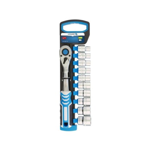 Hogert Grzechotka z nasadkami 72z 1/2" 12EL. HT1R332 Hogert Grzechotka z nasadkami 72z 1/2" 12EL. HT1R332