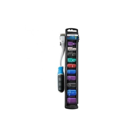 Hogert Zestaw kluczy nasadowych z grzechotką 1/2" CrV 11EL. HT1R382 Hogert Zestaw kluczy nasadowych z grzechotką 1/2" CrV 11EL. HT1R382