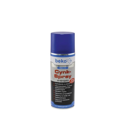 Beko Cynk matowy spray 400ml cynkowanie zimne Beko Cynk matowy spray 400ml cynkowanie zimne