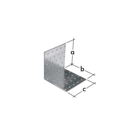 Domax Kątownik montażowy 60x60x80mm KM5 Domax Kątownik montażowy 60x60x80mm KM5