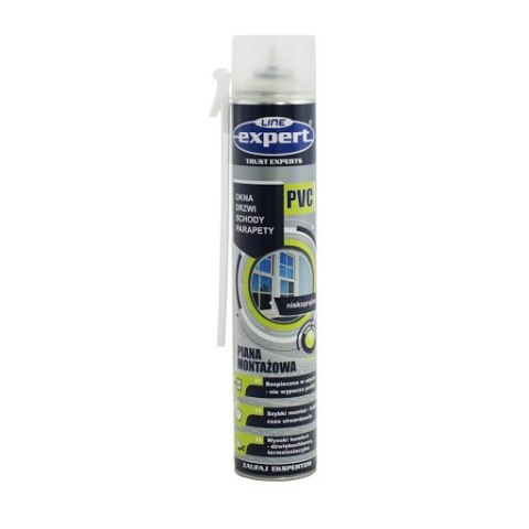 Expert Piana montażowa niskoprężna 750ml Expert Piana montażowa niskoprężna 750ml