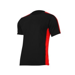 Lahti Pro Koszulka czarno czerwona T-Shirt 180g/M2 L40227