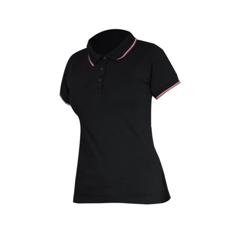 Lahti Pro Koszulka polo czarna damska L40317 Lahti Pro Koszulka polo czarna damska L40317