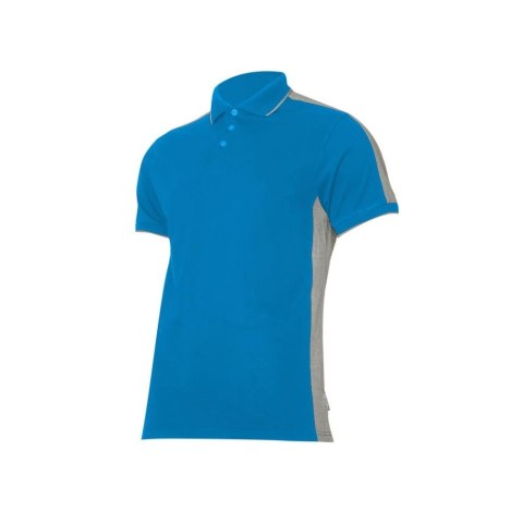 Lahti Pro Koszulka polo szaro niebieska L40319 Lahti Pro Koszulka polo szaro niebieska L40319