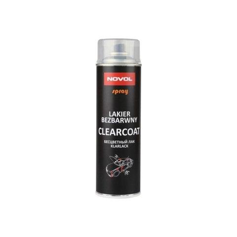 Novol Lakier akrylowy bezbarwny CLEARCOAT 500ml Novol Lakier akrylowy bezbarwny CLEARCOAT 500ml