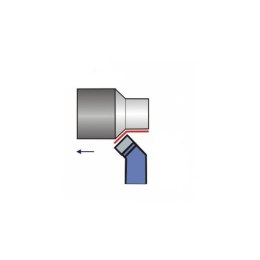 Pafana Nóż tokarski wygięty bocian 12x12mm S20 NNZc