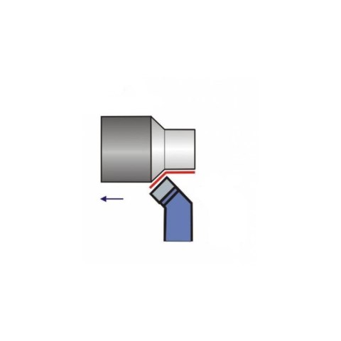 Pafana Nóż tokarski wygięty bocian 20x20mm S20 NNZc