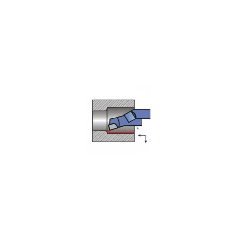 Pafana Nóż tokarski wytaczak prosty 12x12mm SK5 NNWa