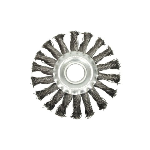 Szczotka druciana tarczowa splatana z otworem 120mm Szczotka druciana tarczowa splatana z otworem 120mm