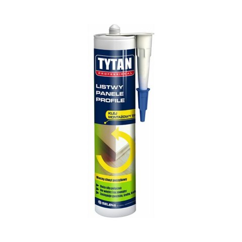 Tytan Klej montażowy uniwersalny SBS 280ml Tytan Klej montażowy uniwersalny SBS 280ml