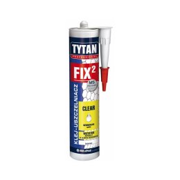 Tytan Klej uszczelniacz FIX2 Clear 290ml