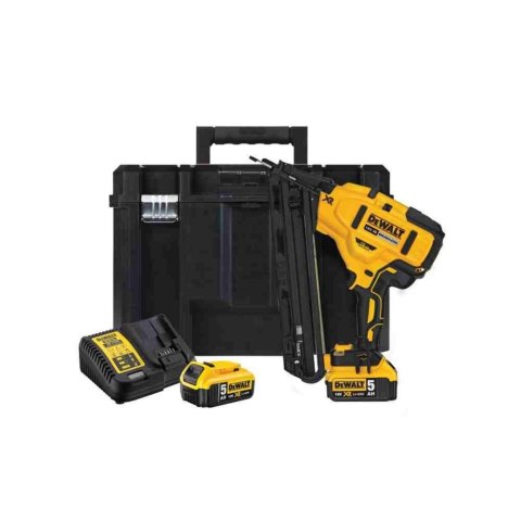 Dewalt Gwoździarka 18V 16Ga 32-63Mm 2X5,0Ah Bezszczotkowa Dcn650P2 Dcn650P2-Qw