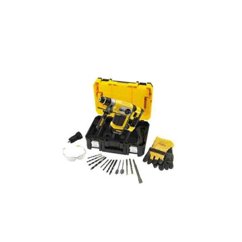 Dewalt Młotowiertarka Sds Plus 1000W 4,2J 4,3Kg + Dodatkowy Uchwyt + Akcesoria D25417KT-QS