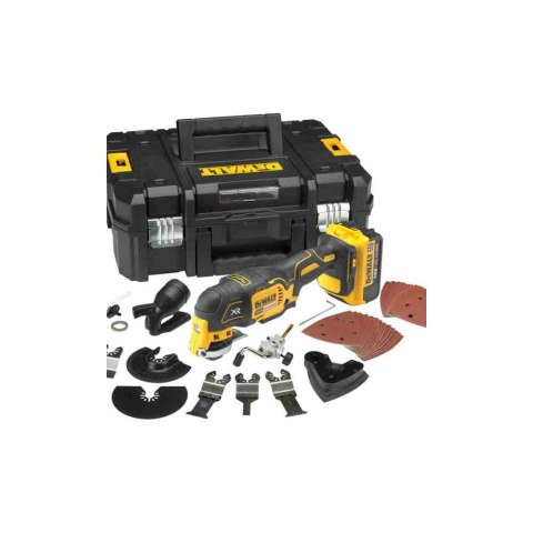 Dewalt Narzędzie Wielofunkcyjne 18V 2 X 4,0Ah Xrli-Ion + 35Szt. Akcesoriów DCS355M2-QW