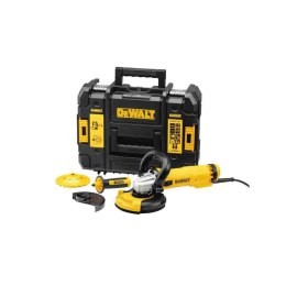 Dewalt Szlifierka Kątowa 1200W 125Mm Walizka Tastak + Osłona Dwe46150 + Tarcza Diamentowa Dwe4217Kt Dwe4217Kt-Qs