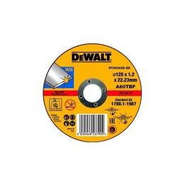 Dewalt Tarcza Do Cięcia Metalu 125 X 1,2 X 22,2Mm Inox Dt42340Z-Qz