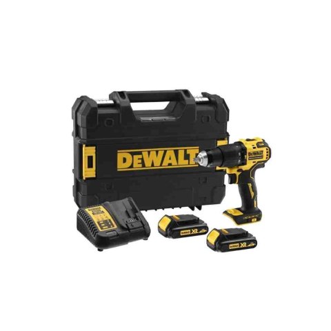 Dewalt Wiertarko-Wkrętarka Udarowa 18V 65Nm 2X1,5Ah Bezszczotkowa Dcd709S2T Dcd709S2T-Qw Dewalt Wiertarko-Wkrętarka Udarowa 18V 65Nm 2X1,5Ah Bezszczotkowa Dcd709S2T Dcd709S2T-Qw