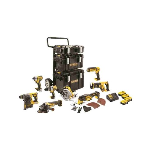 Dewalt Zestaw Combo 18V 8 - Elementowy + 4 X 5,0Ah Dck853P4 Dck853P4-Qw