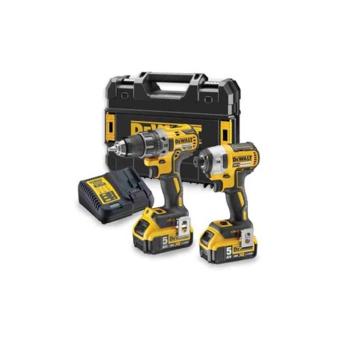 Dewalt Zestaw Combo 18V Wkrętarka Dcd791 + Zakrętarka Dcf887 2 X 5,0Ah + Walizka Tstak Dck268P2T Dck268P2T-Qw Dewalt Zestaw Combo 18V Wkrętarka Dcd791 + Zakrętarka Dcf887 2 X 5,0Ah + Walizka Tstak Dck268P2T Dck268P2T-Qw