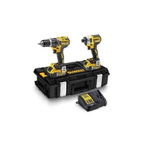 Dewalt Zestaw Combo 18V Wkrętarka Udarowa Dcd796 + Zakrętarka Dcf887 + 2X5Ah + Kufer Ds150 Dck266P2-Qw Dewalt Zestaw Combo 18V Wkrętarka Udarowa Dcd796 + Zakrętarka Dcf887 + 2X5Ah + Kufer Ds150 Dck266P2-Qw