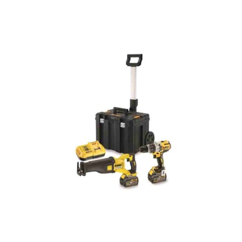 Dewalt Zestaw Combo 54/18V Dcd996 + Dcs388 Flexvolt 2X6,0Ah Tstak Dck2057T2T Dck2057T2T-Qw