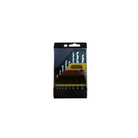 Stanley Wiertła Do Betonu Zestaw 8Szt. 3-10Mm Sta56040-Qz Stanley Wiertła Do Betonu Zestaw 8Szt. 3-10Mm Sta56040-Qz