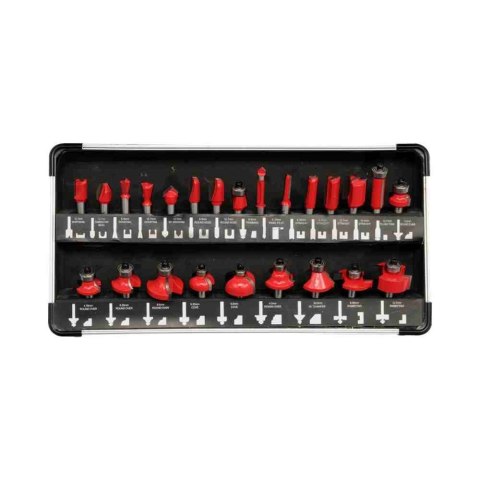 Yato Frezy Kształtowe 24Cz. Yt-6801 Yato Frezy Kształtowe 24Cz. Yt-6801