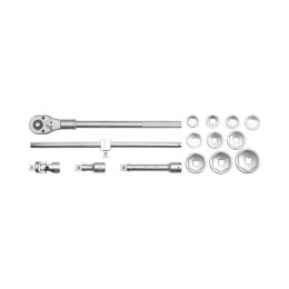 Yato Klucze Nasadowe 15 Elem. 3/4" Yt-1334