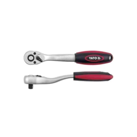 Yato Grzechotka 1/4" Wygięta 72 - Zęby Yt-0319 Yato Grzechotka 1/4" Wygięta 72 - Zęby Yt-0319