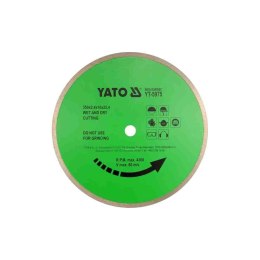 Yato Tarcza Diamentowa Do Ceramiki 350 X 25,4Mm Yt-5975
