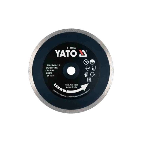 Yato Tarcza Diamentowa Pełna 230 X 22,2Mm Yt-59955