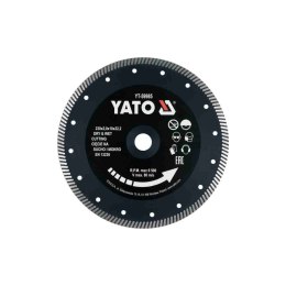 Yato Tarcza Diamentowa Turbo Do Gresu 230 X 22,2Mm Yt-59985