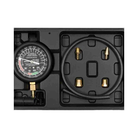 Yato Wakuometr Miernik Pomiaru Ciśnienia 9Cz. Yt-73050 Yato Wakuometr Miernik Pomiaru Ciśnienia 9Cz. Yt-73050