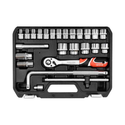 Yato Zestaw Kluczy 1/2" 25El Yt-38741 Yato Zestaw Kluczy 1/2" 25El Yt-38741