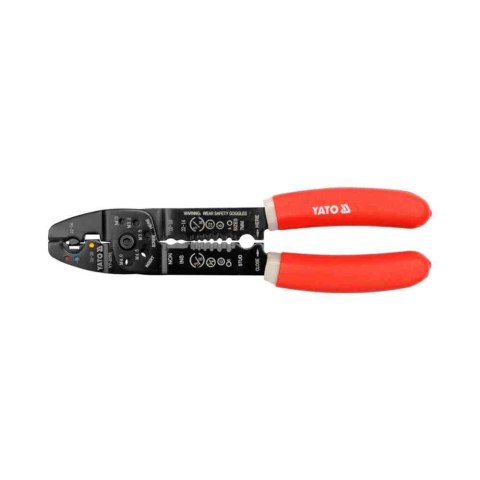 Yato Szczypce Do Ściągania Izolacji 220Mm 0,64-3,2Mm Yt-2295 Yato Szczypce Do Ściągania Izolacji 220Mm 0,64-3,2Mm Yt-2295