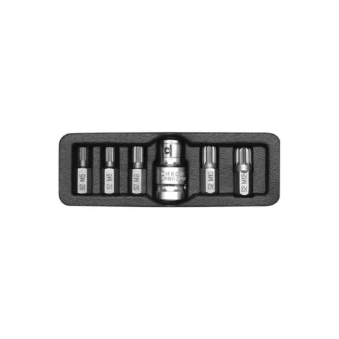 Yato Zestaw Bitów Spline 6Elem. M5 - M12 + Adapter Yt-0414 Yato Zestaw Bitów Spline 6Elem. M5 - M12 + Adapter Yt-0414
