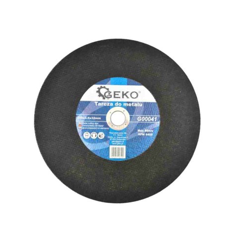 Geko Tarcza do cięcia metalu 350x3.5mm G00041 Geko Tarcza do cięcia metalu 350x3.5mm G00041