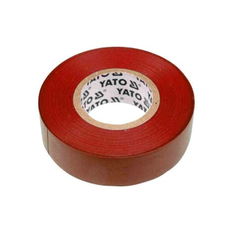 Yato Taśma Izolacyjna 19Mmx20M Czerwona Yt-8166 Yato Taśma Izolacyjna 19Mmx20M Czerwona Yt-8166