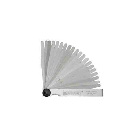 Teng Tools Szczelinomierze płytkowe 0.05-1.00 100 mm 270280209 Teng Tools Szczelinomierze płytkowe 0.05-1.00 100 mm 270280209