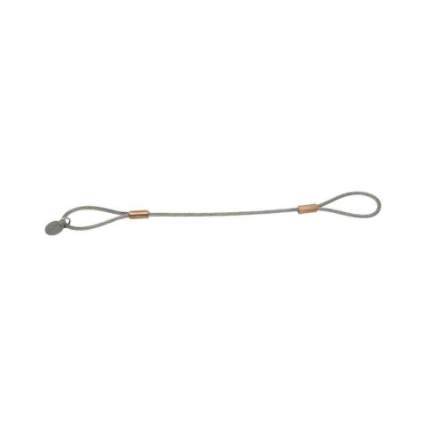 Luna Linka stalowa kwasoodporna z pętlami 4 mm x 1,5 m SF 316 264630609 Luna Linka stalowa kwasoodporna z pętlami 4 mm x 1,5 m SF 316 264630609