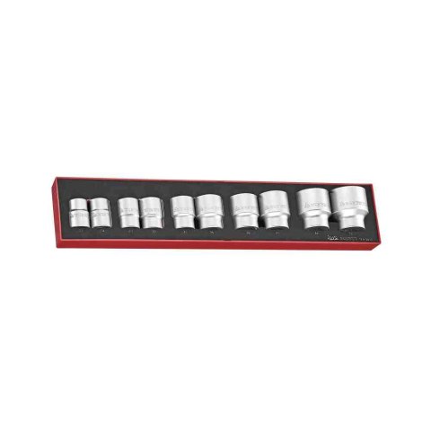 Teng Tools 10-elementowy zestaw nasadek z chwytem kwadratowym 3/4". TEX3410 263100109 Teng Tools 10-elementowy zestaw nasadek z chwytem kwadratowym 3/4". TEX3410 263100109