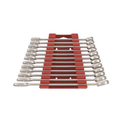 Teng Tools 12-elementowy zestaw kluczy płasko-oczkowych 20-32 mm 154910202 Teng Tools 12-elementowy zestaw kluczy płasko-oczkowych 20-32 mm 154910202