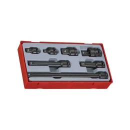 Teng Tools 13-elementowy zestaw kluczy nasadowych maszynowych z chwytem kwadratowym 1/2" TT9207A 160680104
