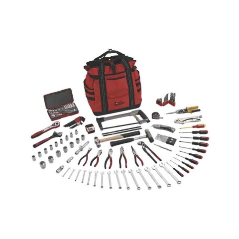 Teng Tools 144-elementowy zestaw narzędzi w plecaku narzędziowym TC144E 173400201