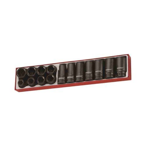 Teng Tools 15-elementowy zestaw nasadek maszynowych z chwytem kwadratowym 3/4", TTX9415 122080104