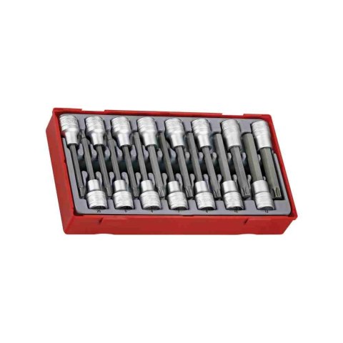 Teng Tools 15-elementowy zestaw nasadek trzpieniowych typu Tx i 6-kątnych z chwytem kwadratowym 1/2", TTTxH15 118890102 Teng Tools 15-elementowy zestaw nasadek trzpieniowych typu Tx i 6-kątnych z chwytem kwadratowym 1/2", TTTxH15 118890102