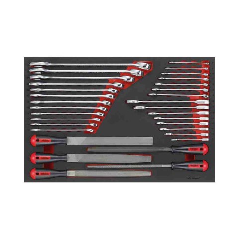 Teng Tools 32-elementowy zestaw kluczy i pilników TTEX32 178870101 Teng Tools 32-elementowy zestaw kluczy i pilników TTEX32 178870101