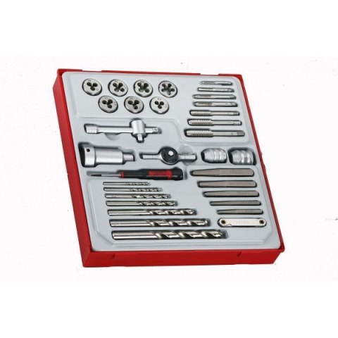 Teng Tools 34-elementowy zestaw gwintowniczy TTDTD34 167190107