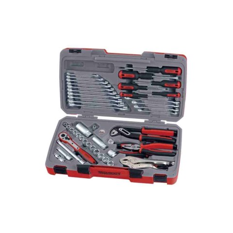 Teng Tools 48-elementowy zestaw narzędzi nasadowych z chwytem kwadratowym 3/8" T3848 167210103