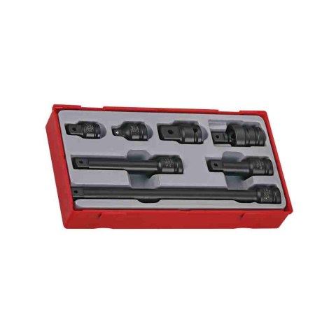 Teng Tools 7-elementowy zestaw nasadek udarowych z chwytem kwadratowym 1/2" TT9207 132460106 Teng Tools 7-elementowy zestaw nasadek udarowych z chwytem kwadratowym 1/2" TT9207 132460106